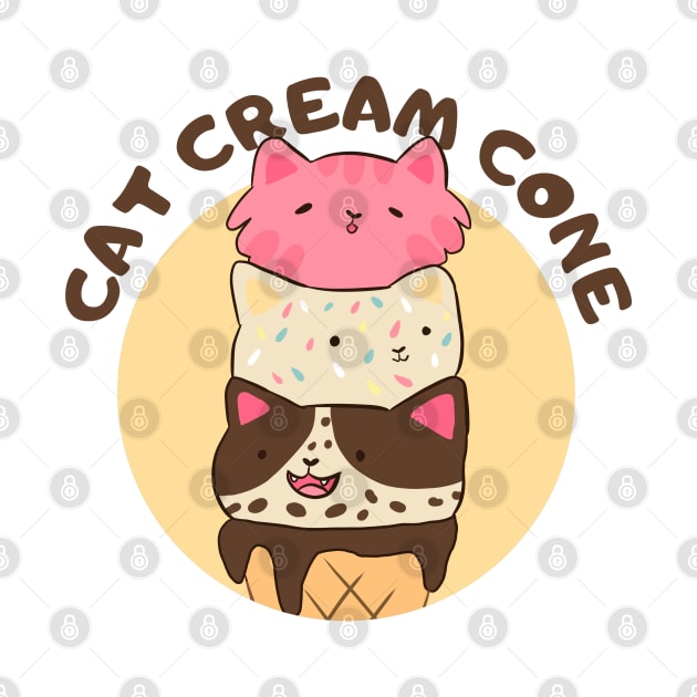 Cat Cream Cone by Yarafantasyart