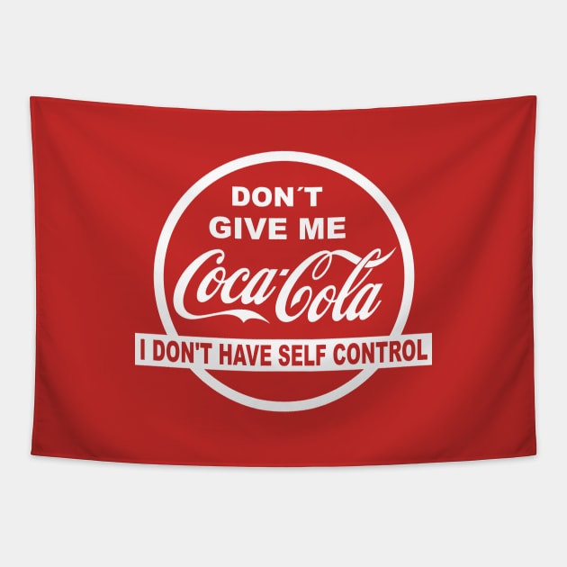 Don´t give me coke - self control Tapestry by trino21