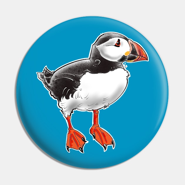 Puffin Pin by weilertsen