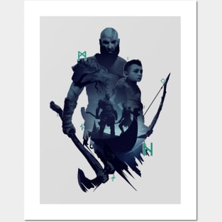 Kratos - Rage of Sparta, God of War Ragnarok Art Board Print for Sale by  mett981