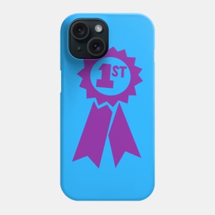 Baby Blue Ribbon symbol Phone Case