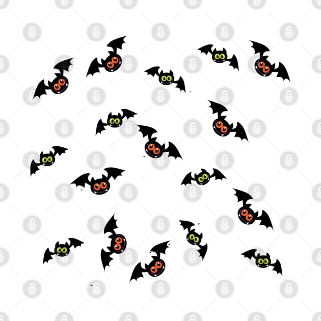 Halloween Cute Bat Happy new designs by Prossori