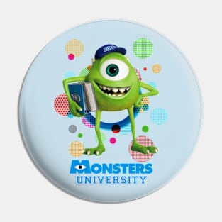 Mike Monsters University The Movie Pin