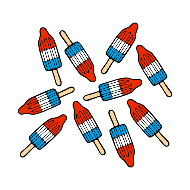 Rocket Popsicle Pattern by evannave