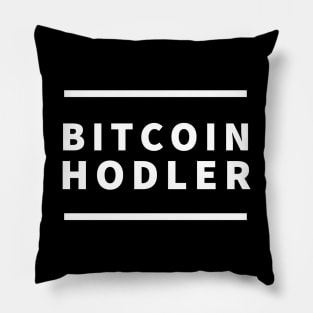 Bitcoin Hodler - Crypto fan Pillow