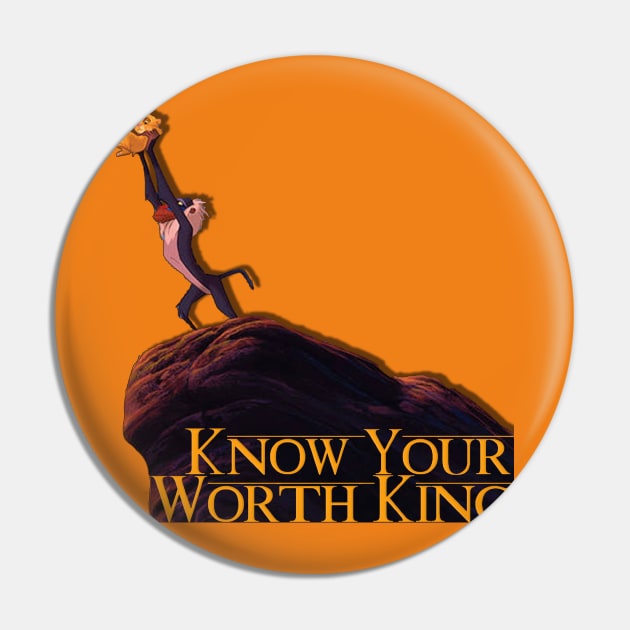 Know Your Worth King Pin by Richiemixx