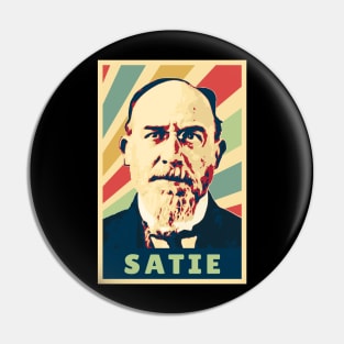 Eric Satie Vintage Colors Pin