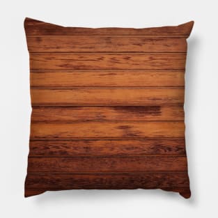 Wooden Boards - Realistic Elements Pillow