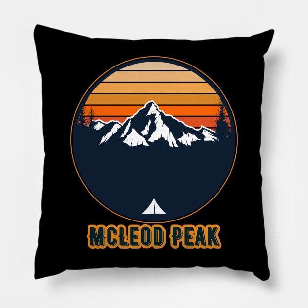 McLeod Peak Pillow by Canada Cities