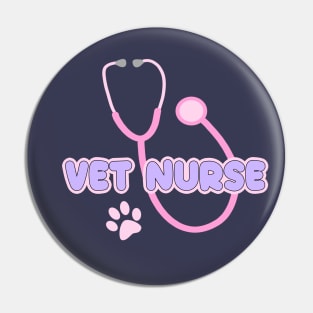 Vet Nurse Pin