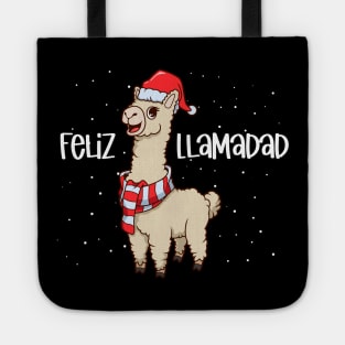 Christmas llama - Feliz Llamadad Tote