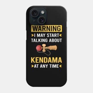 Warning Kendama Phone Case