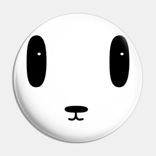 Cute Panda Face  T-Shirt Pin