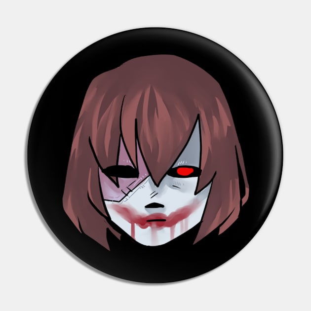 Chara [Sally Face] Pin by WiliamGlowing