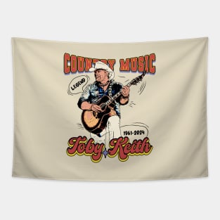 Toby Keith Country Music Retro Tapestry