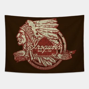 Iroquois Beer & Ale Arrowhead 1842 Tapestry