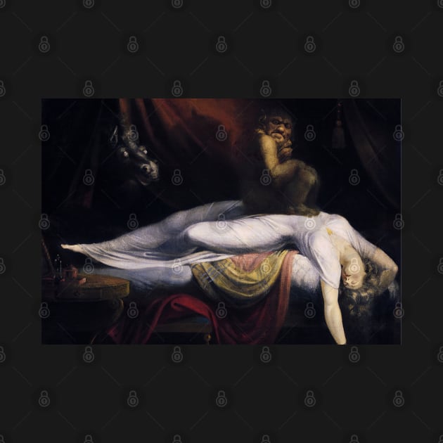 The Nightmare | Henry Fuseli | Satanic Art by WearSatan