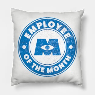 MIFT Employee Of the Month Grunge Pillow