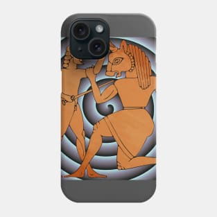 Theseus slays the Minotaur Phone Case