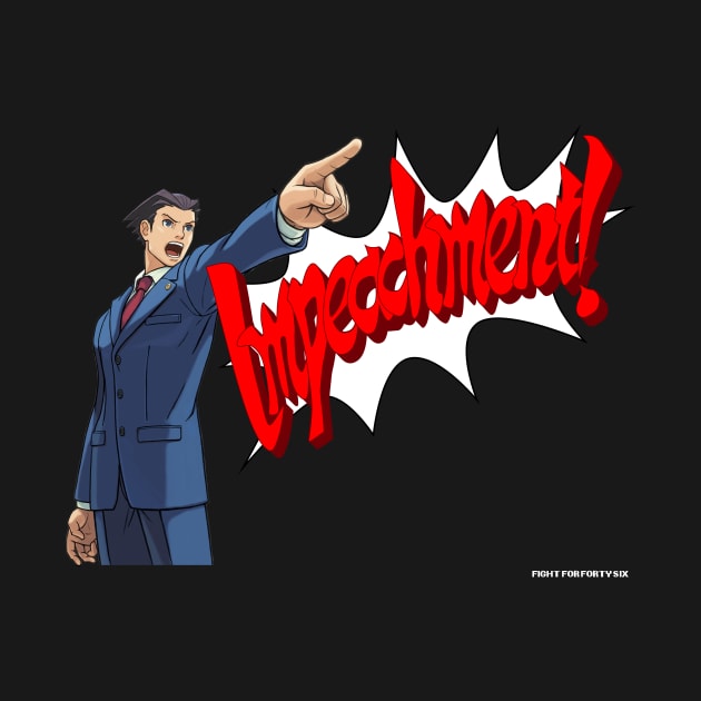 Phoenix Wright Resists! by crocktees