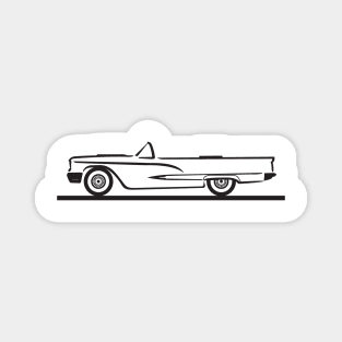 1959 Ford Thunderbird Convertible Magnet