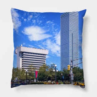 Journal Square Plaza Jersey City NJ Pillow