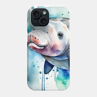 Cute manatee gift ideas,manatee kids tee,manatee tote bag and more Phone Case