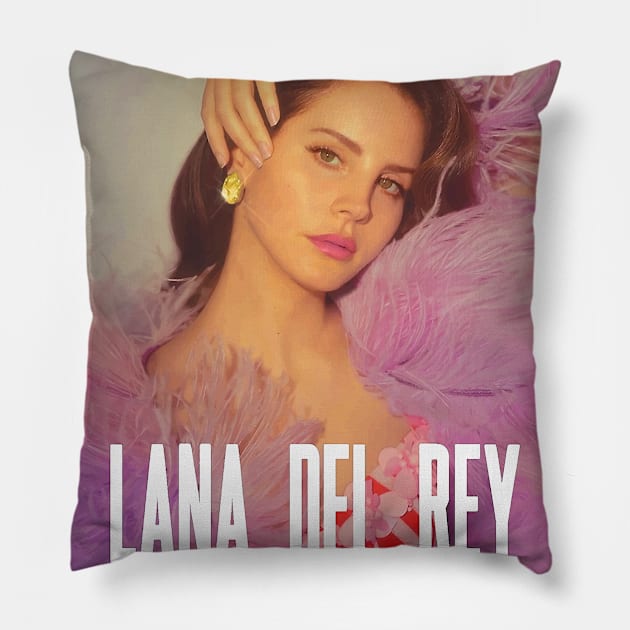 Beautiful Del Rey Pillow by Thinkerman