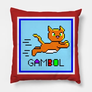 Gambol Cat Pillow