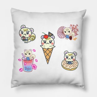 Marshal sticker pack Pillow