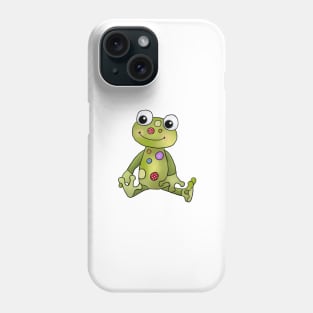 Frosch mit Punkten Phone Case