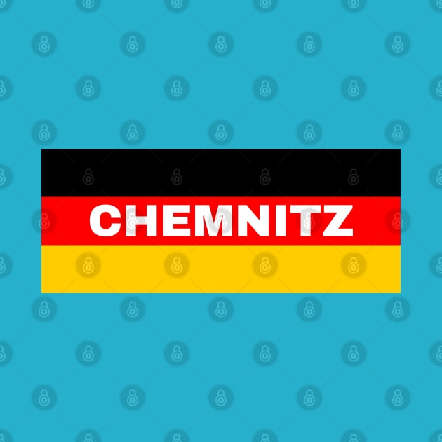 Chemnitz City in German Flag by aybe7elf