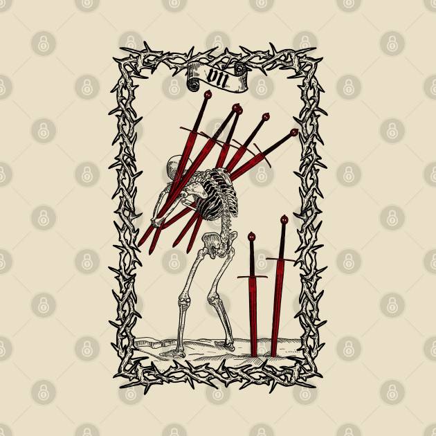 Seven of Swords by FDbones