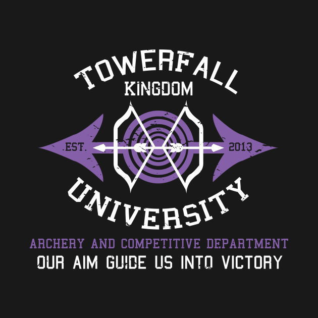 Towerfall Kingdom University (Distressed) by Nguyen013