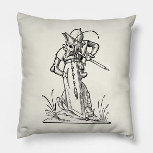 Grotesque #40 The Drolatic Dreams of Pantagruel (1565) Pillow