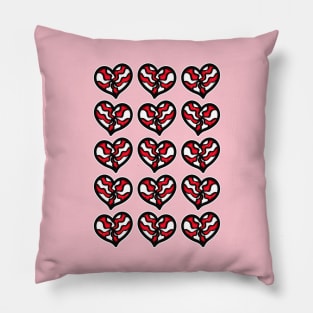 Love Heart Sweet Pattern Pillow