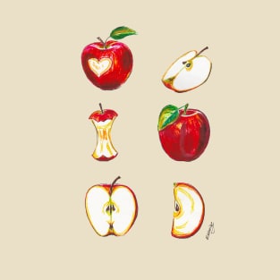 Apple shape T-Shirt