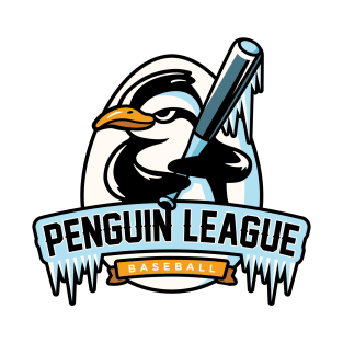 Penguin Baseball League T-Shirt