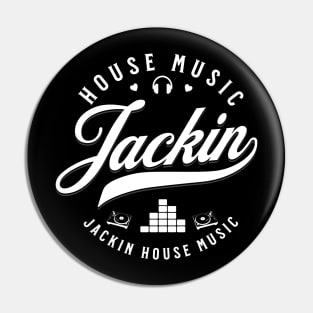 JACKIN  - Jackin House (White) Pin