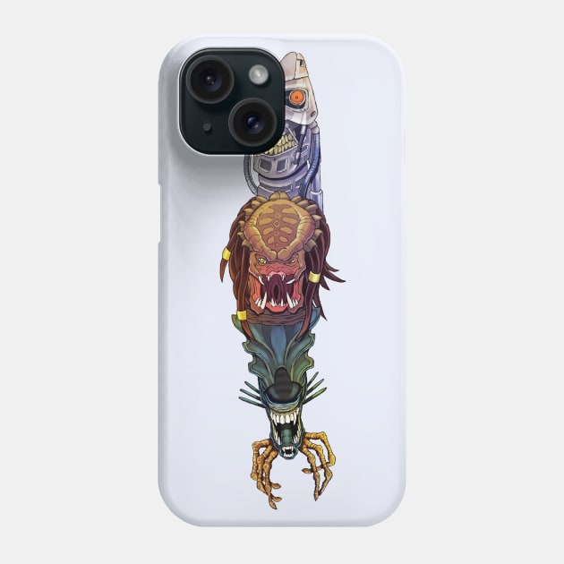 Sci-Fi Sardine Phone Case by carminealho