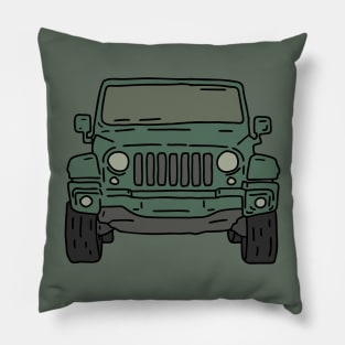 offroad car Pillow