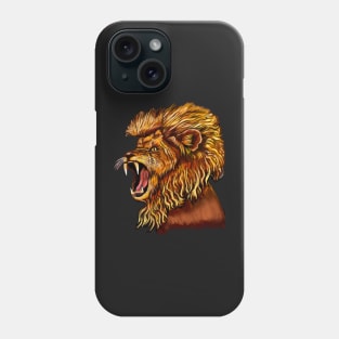 Lion head - The conquering lion Phone Case