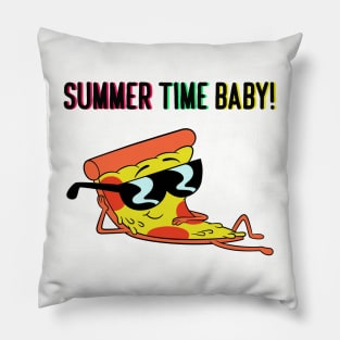 Cool Pizza Summer Pillow