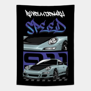 Porche 911 GT3 RS Car Tapestry