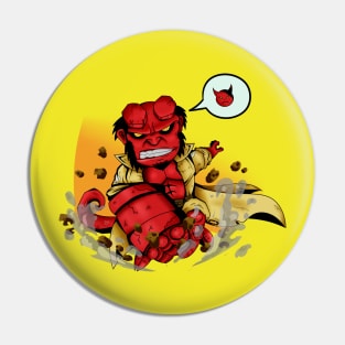 Hell Chibi Boy Pin