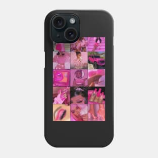 pink baddie aesthetic Phone Case