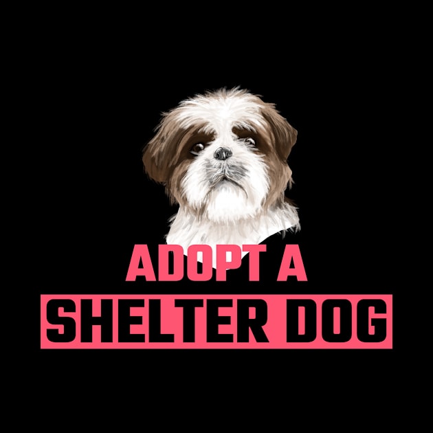 Adopt a Shelter Dog by TrendingNowTshirts