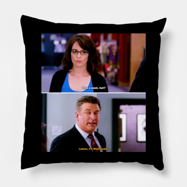 Lemon It S Wednesday 30 Rock Tv Show Pillow Teepublic