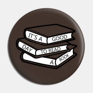 It's a good day to read a book Pin