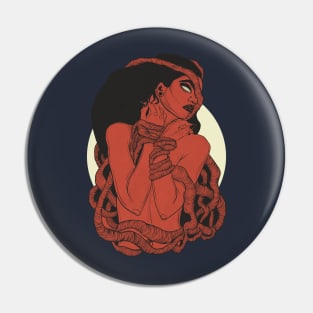 Red woman Pin